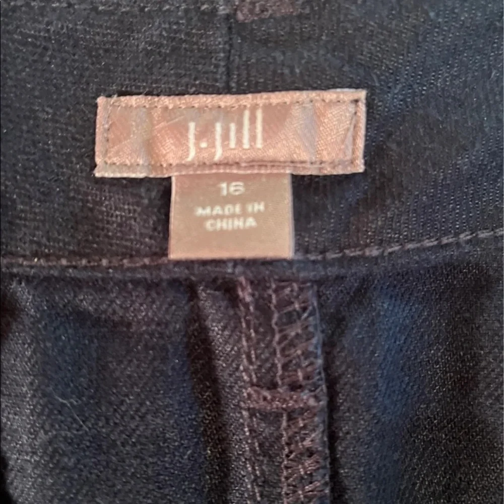 Navy linen pencil skirt - Picture 6 of 8